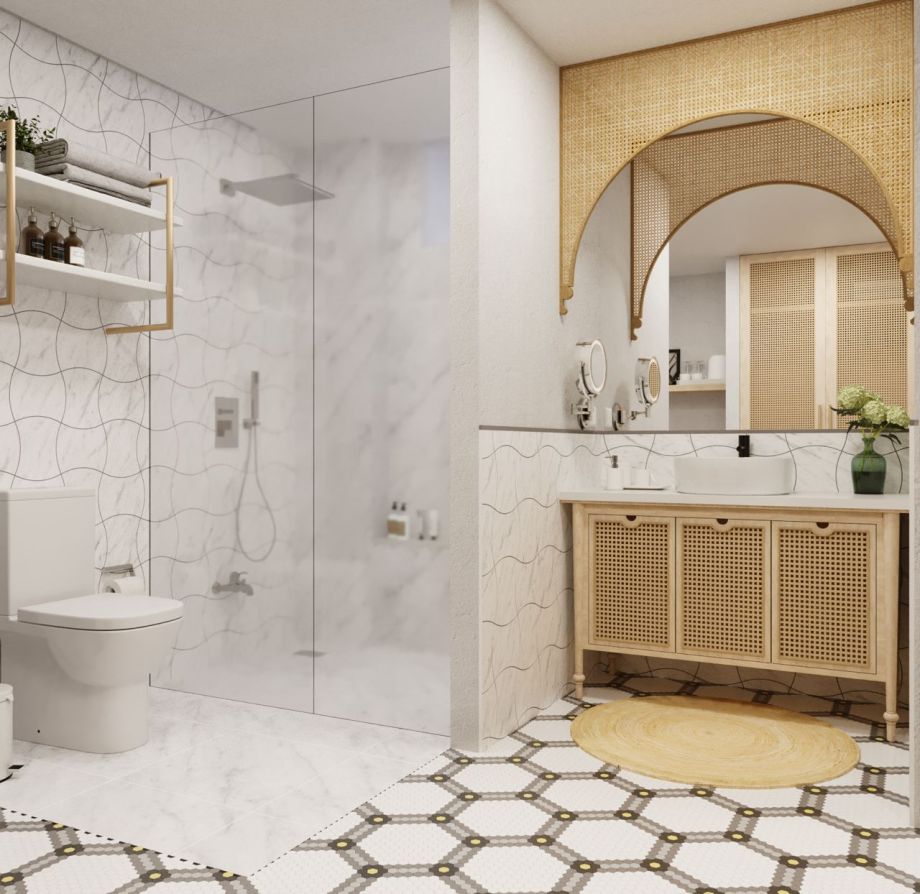 Stone Hotels Deluxe Bathroom