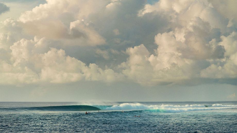 Huvadhoo Atoll empty barrel