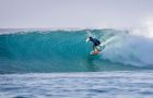 Huvadhoo Atoll surfer